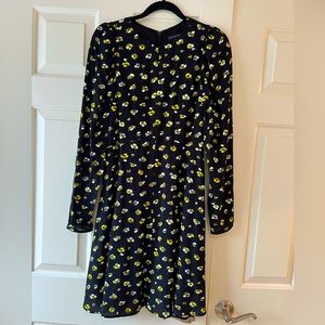 Banana Republic floral long sleeve dress Size 6 tall